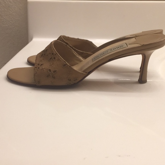 Jimmy Choo eyelet sandals - Picture 2 of 5